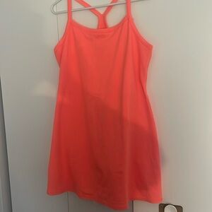 NWT Aerie Offline Mini Neon Orange dress XL